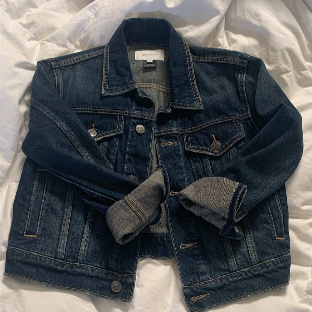 Current/Elliott Dark Blue Kids Jean Jacket